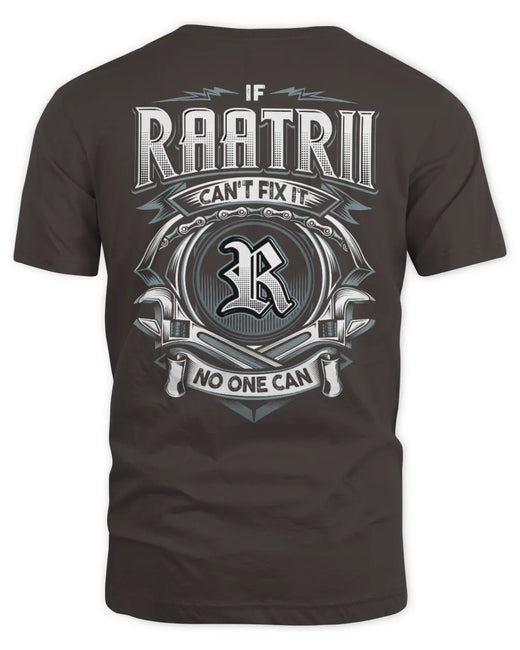 RAATRII AP81-K4-626 - Personalized Ahmed Quote Apparel “If Ahmed Can't Fix It, No One Can”