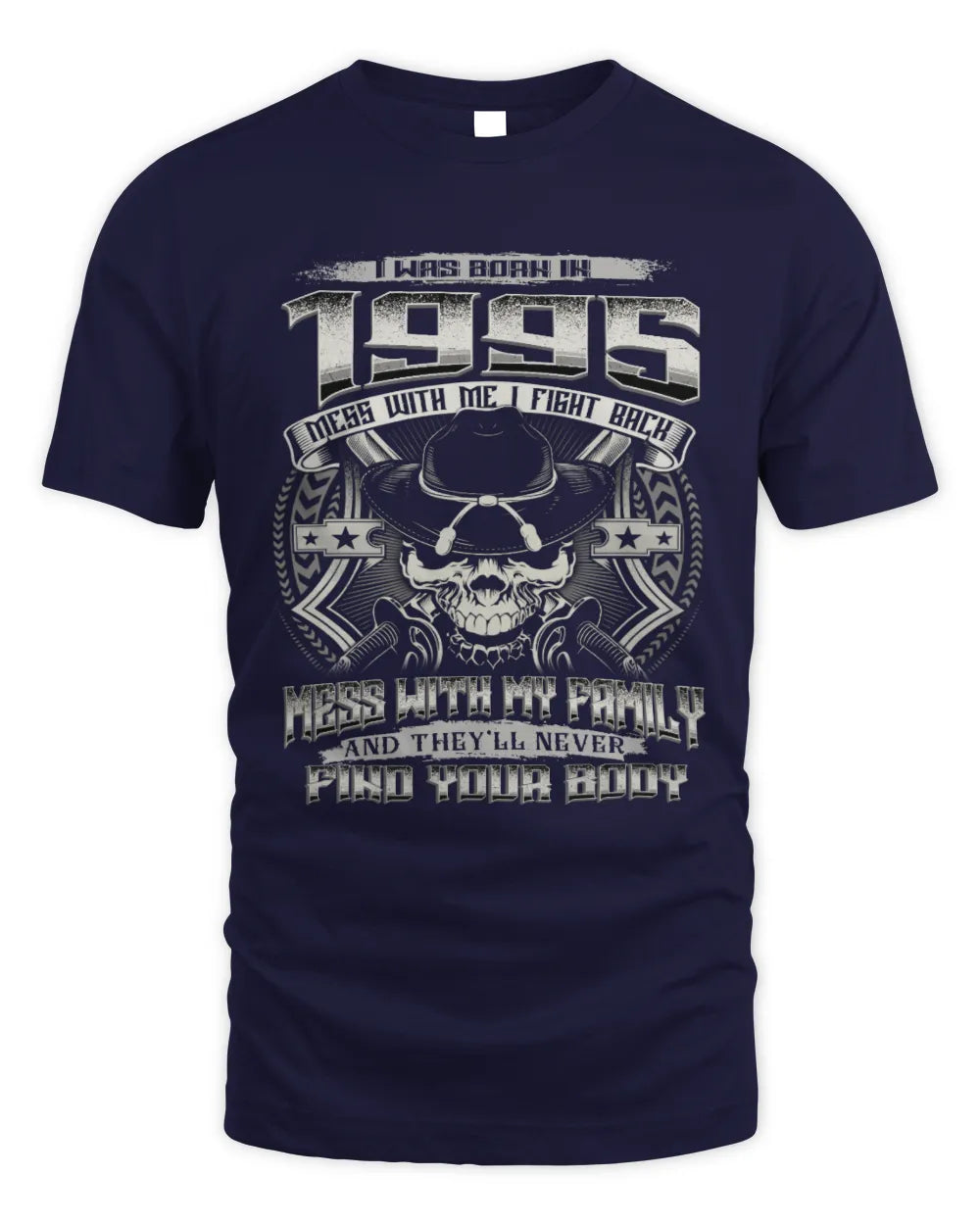 1995 HH89-K2 – Protective Family Quote T-Shirt - Unisex Standard T-Shirt - Navy