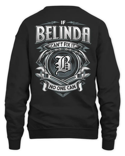 BELINDA AP81-K4-626 - Personalized Ahmed Quote Apparel “If Ahmed Can't Fix It, No One Can” - Unisex Sweatshirt - Black