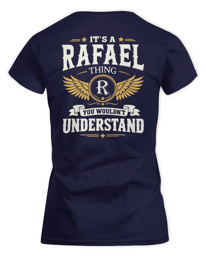 RAFAEL KT06-M008 It’s a [NAME] Thing – You Wouldn’t Understand | Personalized Vintage T-Shirt - Women's Standard T-Shirt - Navy