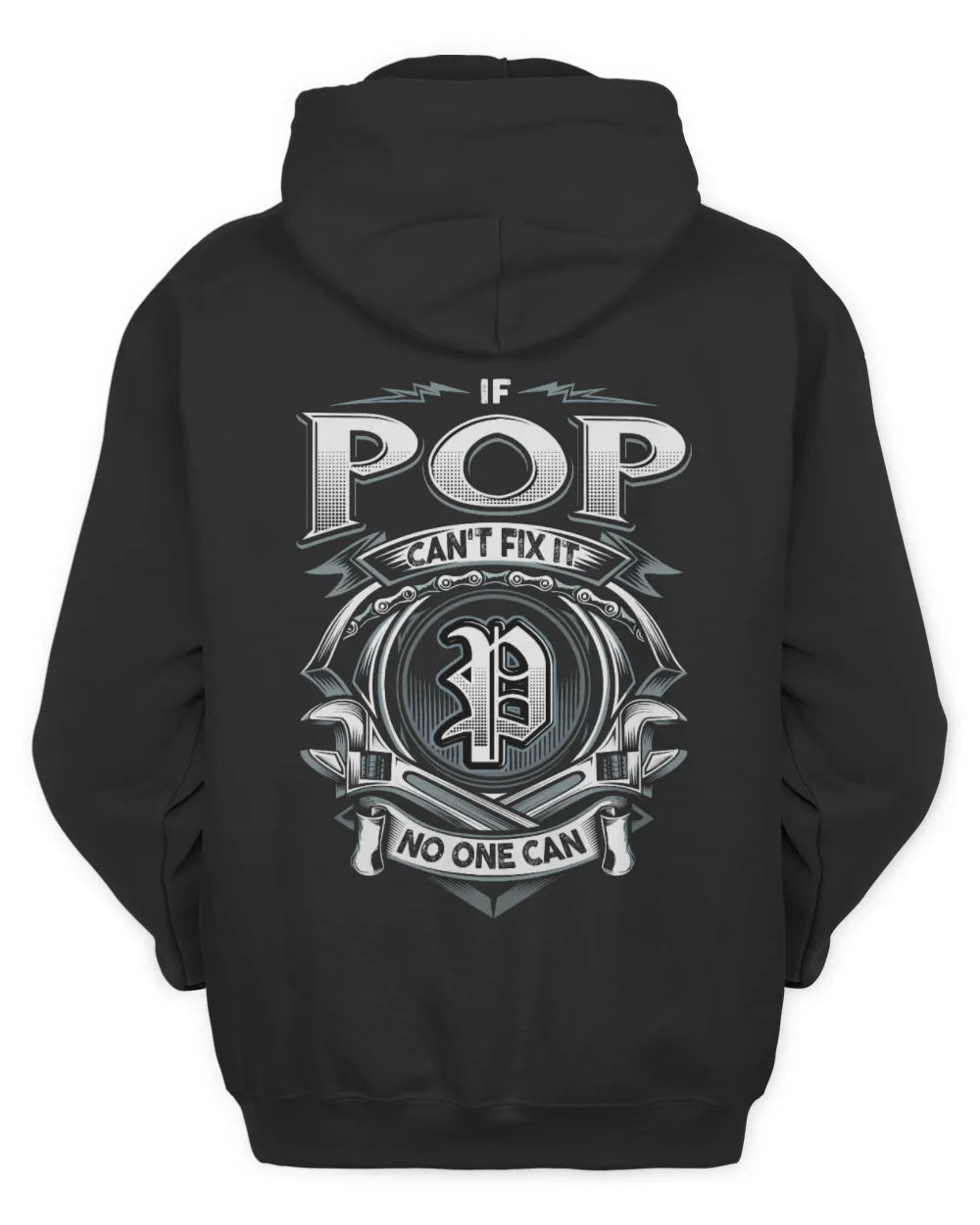 POP AP81-K4-626 - Personalized Ahmed Quote Apparel “If Ahmed Can't Fix It, No One Can” - Unisex Hoodie - Black