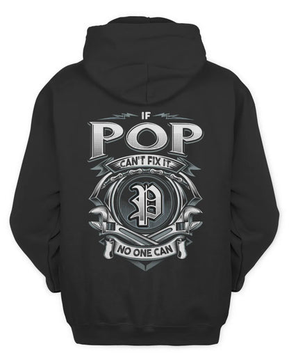 POP AP81-K4-626 - Personalized Ahmed Quote Apparel “If Ahmed Can't Fix It, No One Can” - Unisex Hoodie - Black
