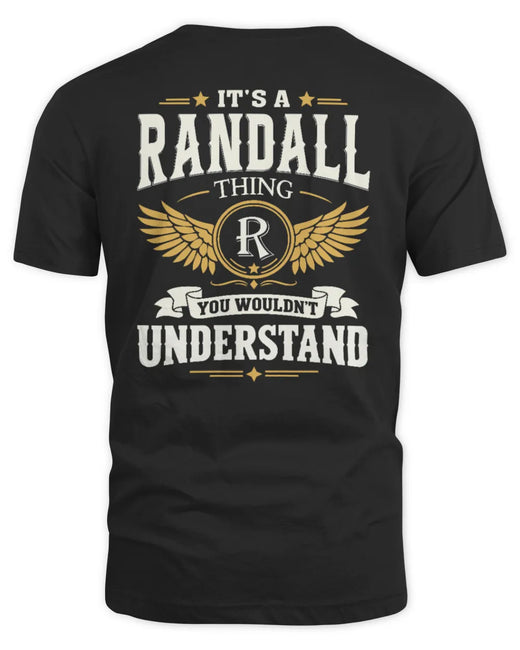 RANDALL KT06-M008 It’s a [NAME] Thing – You Wouldn’t Understand | Personalized Vintage T-Shirt