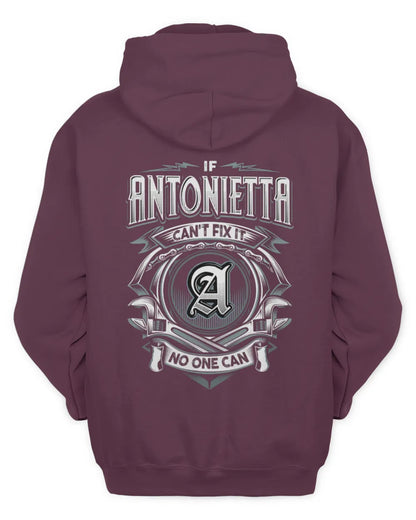 ANTONIETTA AP81-K4-626 - Personalized Ahmed Quote Apparel “If Ahmed Can't Fix It, No One Can” - Unisex Hoodie - Maroon
