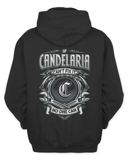 CANDELARIA AP81-K4-626 - Personalized Ahmed Quote Apparel “If Ahmed Can't Fix It, No One Can” - Unisex Hoodie - Black
