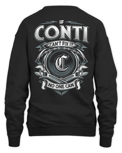CONTI AP81-K4-626 - Personalized Ahmed Quote Apparel “If Ahmed Can't Fix It, No One Can” - Unisex Sweatshirt - Black