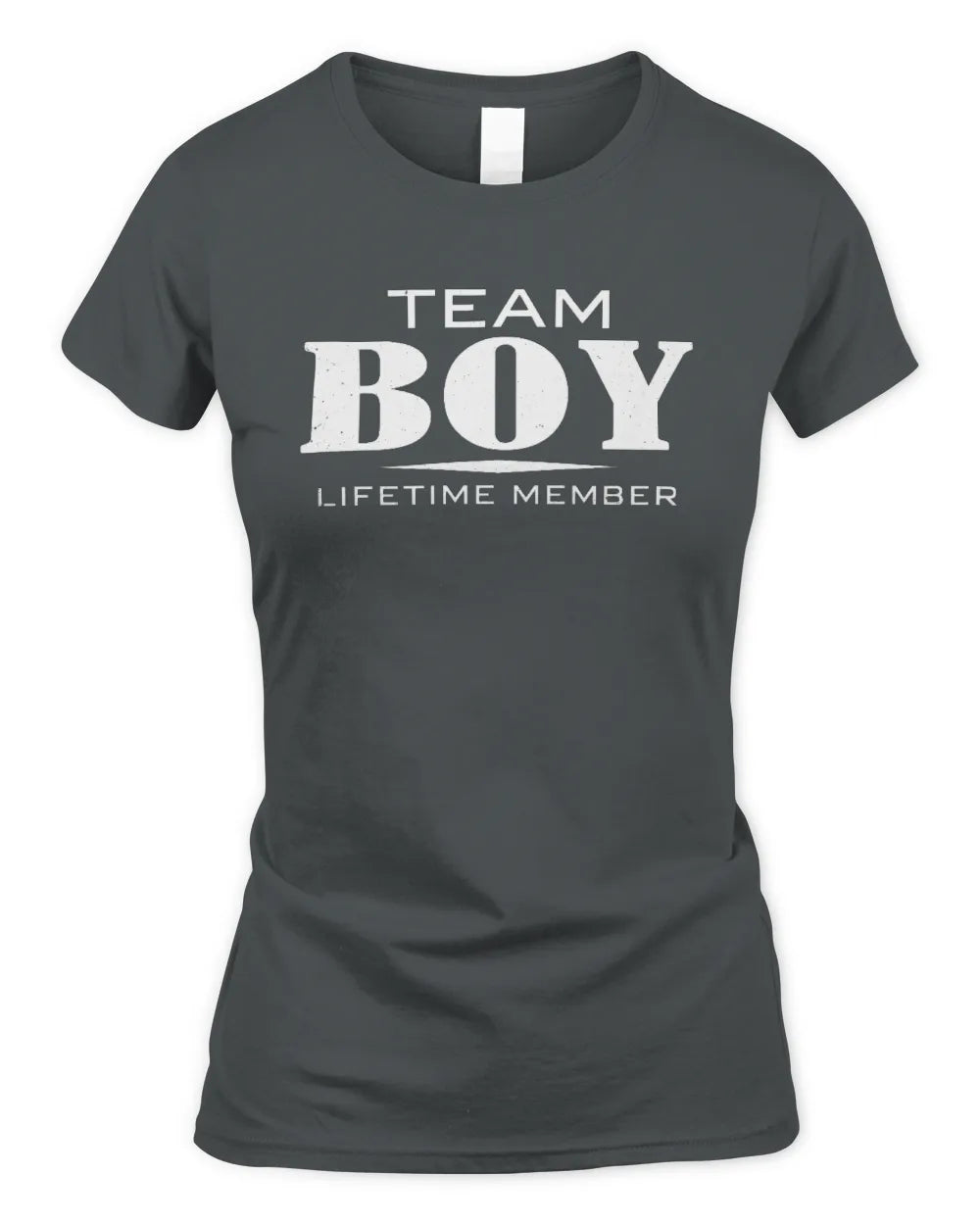 BOY BL62-K4-128 - Personalized “Team NAME Lifetime Member” - Women's Standard T-Shirt - Charcoal