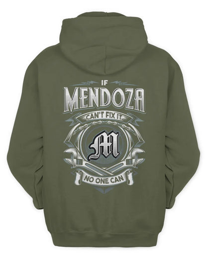 MENDOZA AP81-K4-626 - Personalized Ahmed Quote Apparel “If Ahmed Can't Fix It, No One Can” - Unisex Hoodie - Military Green