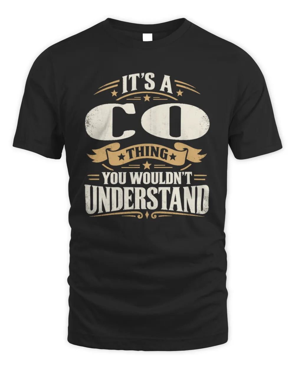 CO P08 TH51 - Personalized “It’s a/an [NAME] Thing – You Wouldn’t Understand” Shirt - Unisex Standard T-Shirt - Black