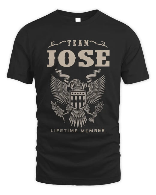 JOSE TP06-K82 – Personalized Classic Style Apparel “Team NAME Lifetime Member”