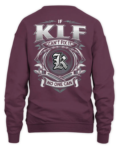 KLF AP81-K4-626 - Personalized Ahmed Quote Apparel “If Ahmed Can't Fix It, No One Can” - Unisex Sweatshirt - Maroon