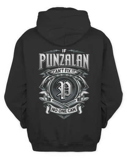 PUNZALAN AP81-K4-626 - Personalized Ahmed Quote Apparel “If Ahmed Can't Fix It, No One Can” - Unisex Hoodie - Black