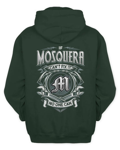 MOSQUERA AP81-K4-626 - Personalized Ahmed Quote Apparel “If Ahmed Can't Fix It, No One Can” - Unisex Hoodie - Forest Green