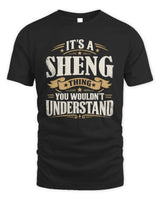 SHENG P08 TH51 - Personalized “It’s a/an [NAME] Thing – You Wouldn’t Understand” Shirt - Unisex Standard T-Shirt - Black