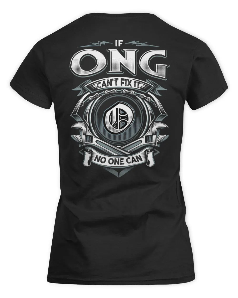 ONG AP81-K4-626 - Personalized Ahmed Quote Apparel “If Ahmed Can't Fix It, No One Can” - Women's Standard T-Shirt - Black
