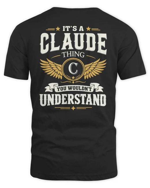 CLAUDE KT06-M008 It’s a [NAME] Thing – You Wouldn’t Understand | Personalized Vintage T-Shirt