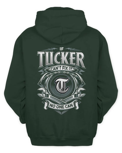 TUCKER AP81-K4-626 - Personalized Ahmed Quote Apparel “If Ahmed Can't Fix It, No One Can” - Unisex Hoodie - Forest Green