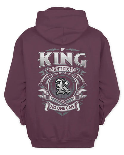 KING AP81-K4-626 - Personalized Ahmed Quote Apparel “If Ahmed Can't Fix It, No One Can” - Unisex Hoodie - Maroon