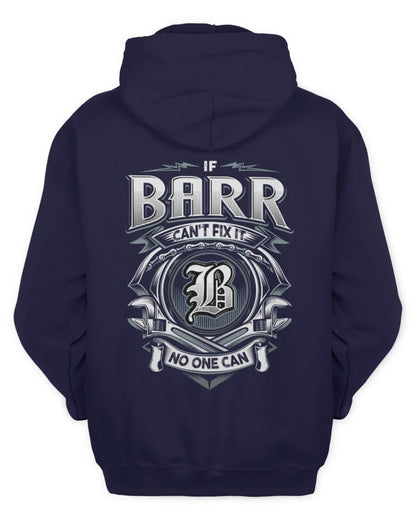 BARR AP81-K4-626 - Personalized Ahmed Quote Apparel “If Ahmed Can't Fix It, No One Can” - Unisex Hoodie - Navy