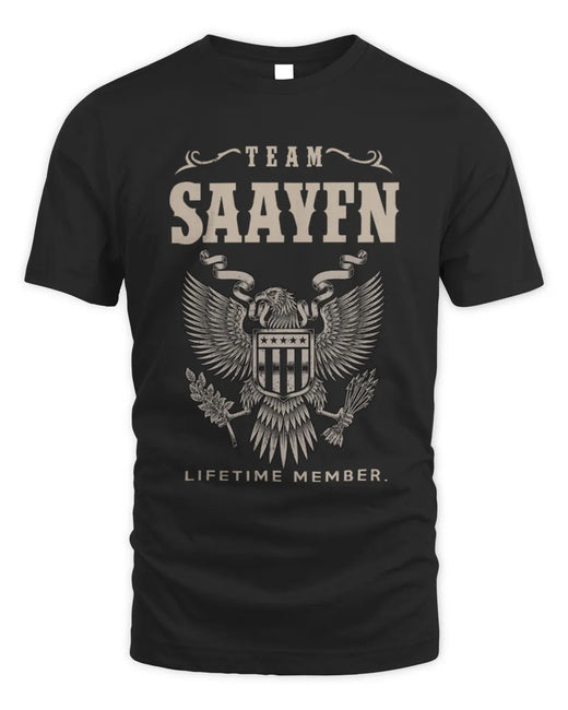 SAAYFN TP06-K82 – Personalized Classic Style Apparel “Team NAME Lifetime Member”