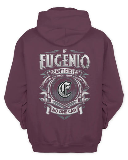 EUGENIO AP81-K4-626 - Personalized Ahmed Quote Apparel “If Ahmed Can't Fix It, No One Can” - Unisex Hoodie - Maroon