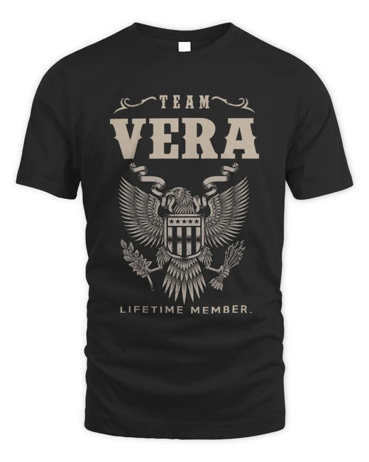 VERA TP06-K82 – Personalized Classic Style Apparel “Team NAME Lifetime Member”