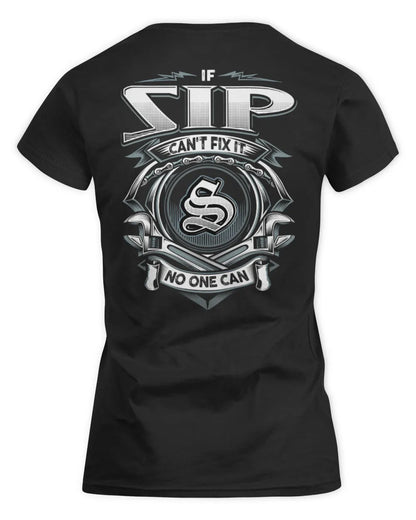 SIP AP81-K4-626 - Personalized Ahmed Quote Apparel “If Ahmed Can't Fix It, No One Can” - Women's Standard T-Shirt - Black