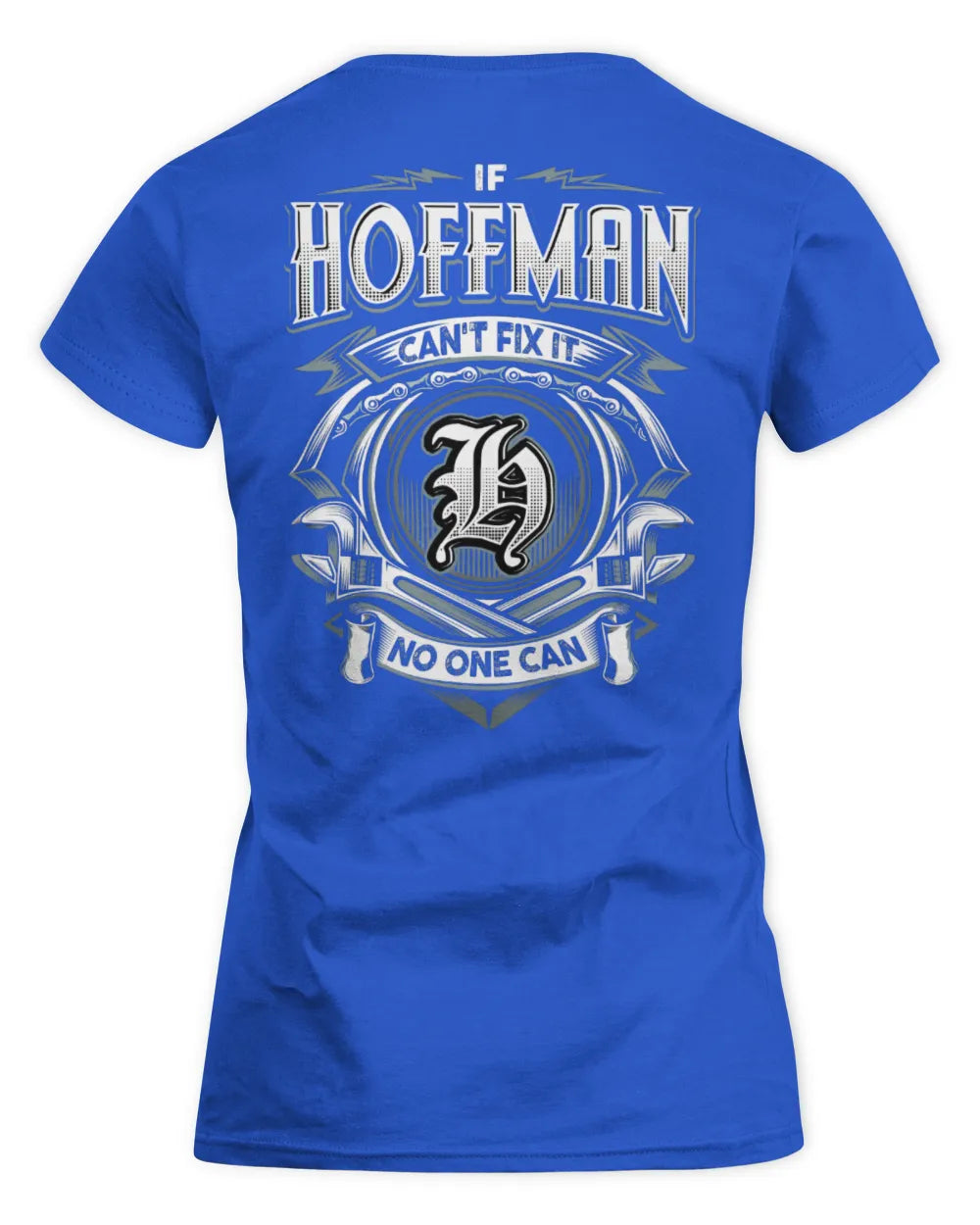HOFFMAN AP81-K4-626 - Personalized Ahmed Quote Apparel “If Ahmed Can't Fix It, No One Can” - Women's Standard T-Shirt - Royal
