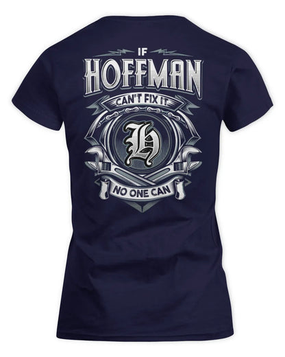 HOFFMAN AP81-K4-626 - Personalized Ahmed Quote Apparel “If Ahmed Can't Fix It, No One Can” - Women's Standard T-Shirt - Navy