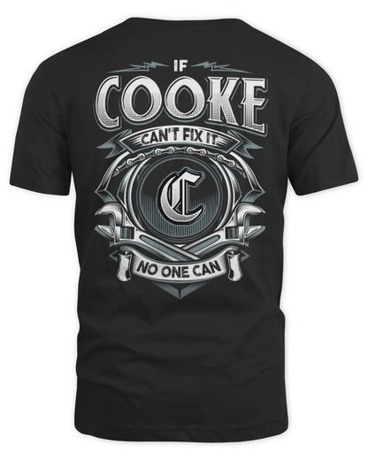 COOKE AP81-K4-626 - Personalized Ahmed Quote Apparel “If Ahmed Can't Fix It, No One Can” - Unisex Standard T-Shirt - Black