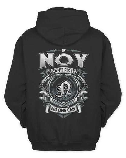 NOY AP81-K4-626 - Personalized Ahmed Quote Apparel “If Ahmed Can't Fix It, No One Can” - Unisex Hoodie - Black