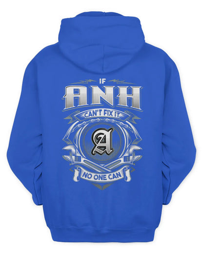 ANH AP81-K4-626 - Personalized Ahmed Quote Apparel “If Ahmed Can't Fix It, No One Can” - Unisex Hoodie - Royal