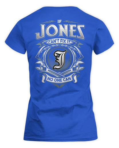 JONES AP81-K4-626 - Personalized Ahmed Quote Apparel “If Ahmed Can't Fix It, No One Can” - Women's Standard T-Shirt - Royal