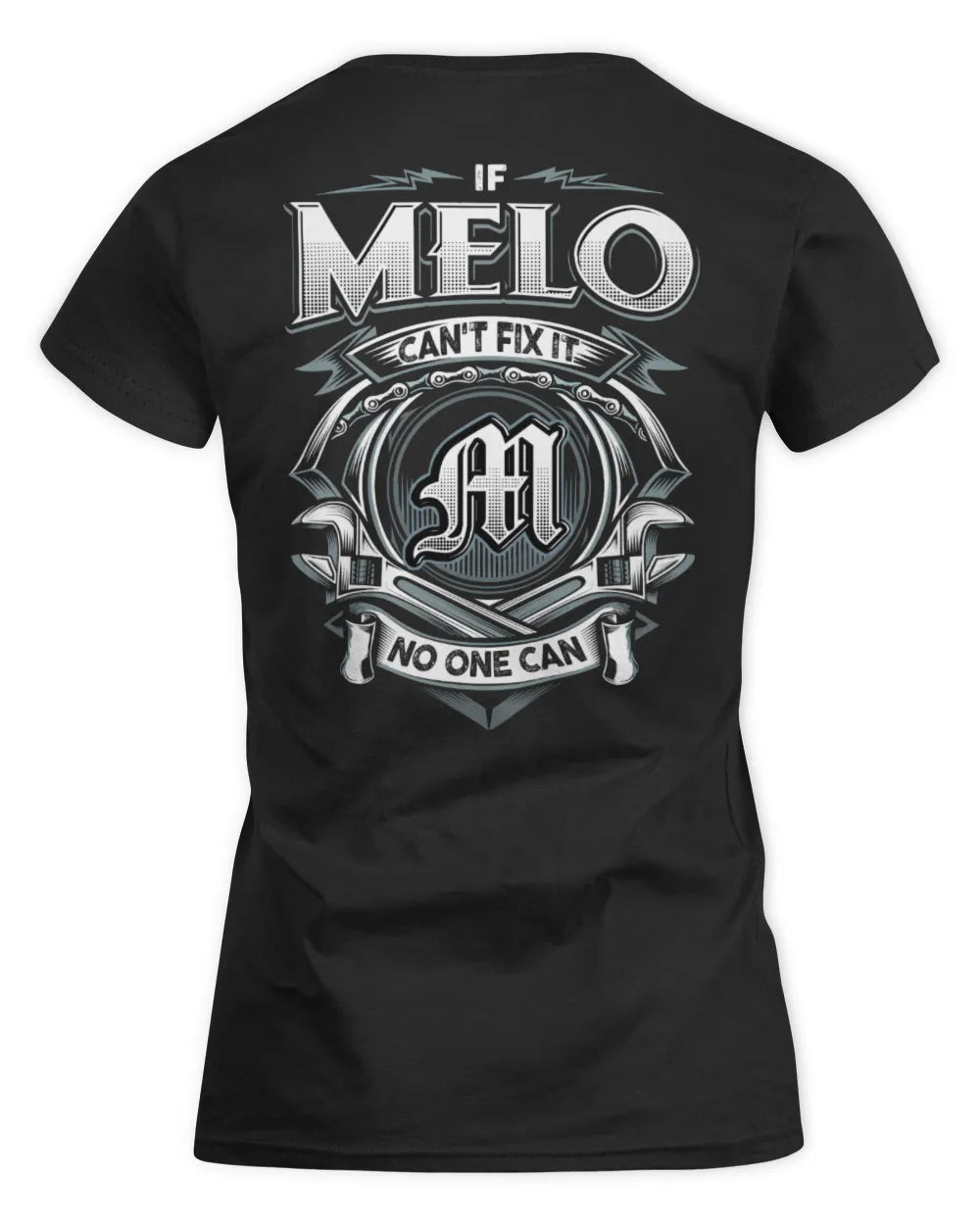 MELO AP81-K4-626 - Personalized Ahmed Quote Apparel “If Ahmed Can't Fix It, No One Can” - Women's Standard T-Shirt - Black
