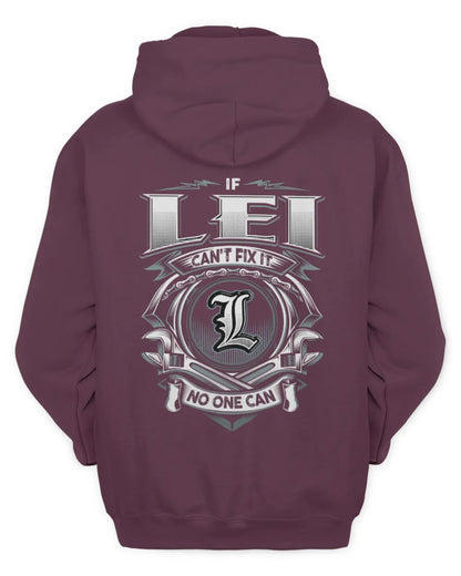 LEI AP81-K4-626 - Personalized Ahmed Quote Apparel “If Ahmed Can't Fix It, No One Can” - Unisex Hoodie - Maroon
