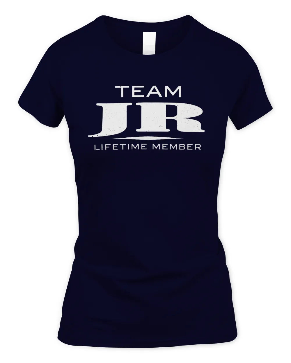 JR BL62-K4-128 - Personalized “Team NAME Lifetime Member” - Women's Standard T-Shirt - Navy