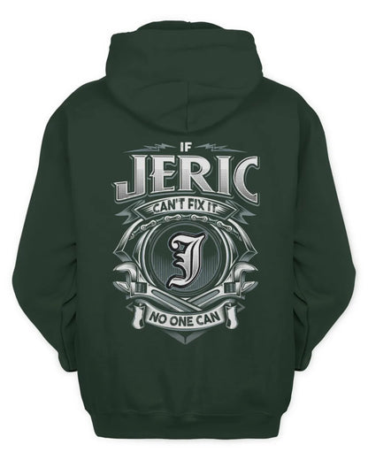 JERIC AP81-K4-626 - Personalized Ahmed Quote Apparel “If Ahmed Can't Fix It, No One Can” - Unisex Hoodie - Forest Green