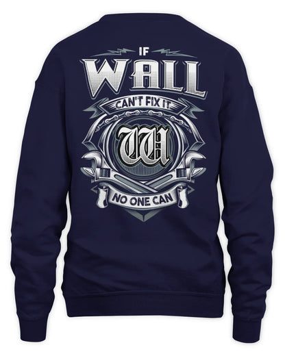 WALL AP81-K4-626 - Personalized Ahmed Quote Apparel “If Ahmed Can't Fix It, No One Can” - Unisex Sweatshirt - Navy