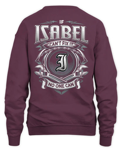 ISABEL AP81-K4-626 - Personalized Ahmed Quote Apparel “If Ahmed Can't Fix It, No One Can” - Unisex Sweatshirt - Maroon