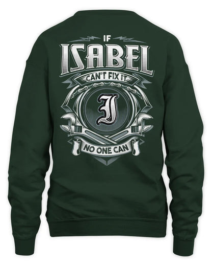 ISABEL AP81-K4-626 - Personalized Ahmed Quote Apparel “If Ahmed Can't Fix It, No One Can” - Unisex Sweatshirt - Forest Green