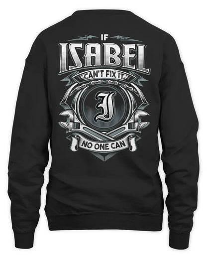 ISABEL AP81-K4-626 - Personalized Ahmed Quote Apparel “If Ahmed Can't Fix It, No One Can” - Unisex Sweatshirt - Black