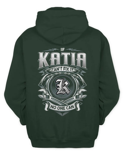 KATIA AP81-K4-626 - Personalized Ahmed Quote Apparel “If Ahmed Can't Fix It, No One Can” - Unisex Hoodie - Forest Green