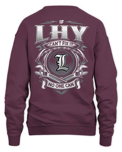 LHY AP81-K4-626 - Personalized Ahmed Quote Apparel “If Ahmed Can't Fix It, No One Can” - Unisex Sweatshirt - Maroon