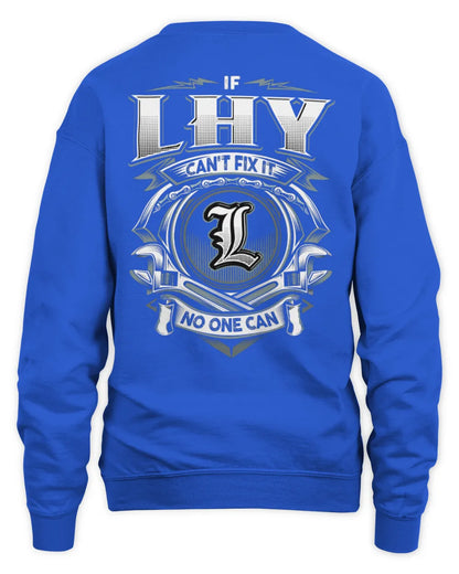 LHY AP81-K4-626 - Personalized Ahmed Quote Apparel “If Ahmed Can't Fix It, No One Can” - Unisex Sweatshirt - Royal