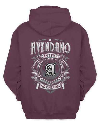 AVENDANO AP81-K4-626 - Personalized Ahmed Quote Apparel “If Ahmed Can't Fix It, No One Can” - Unisex Hoodie - Maroon