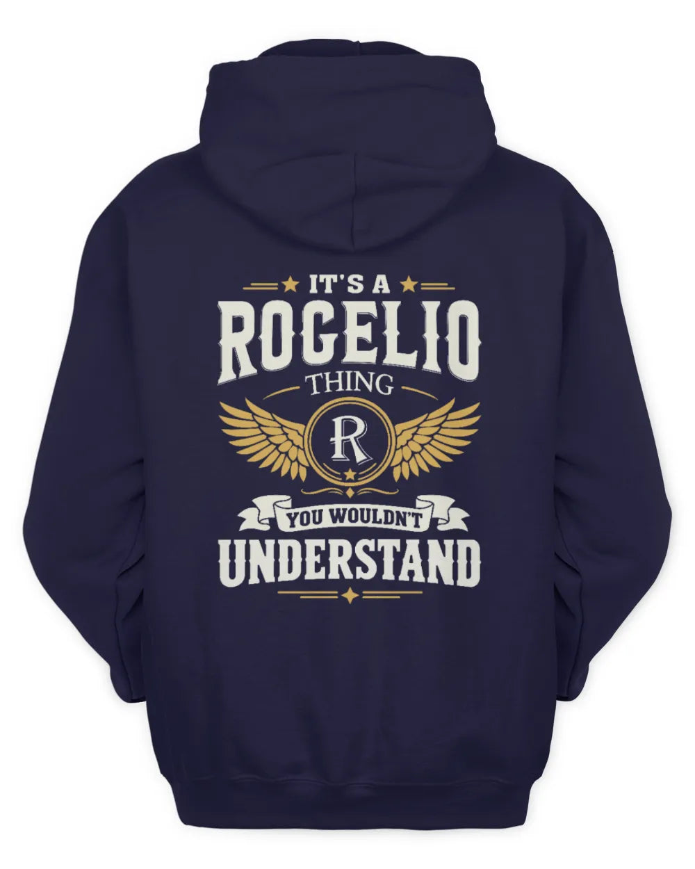 ROGELIO KT06-M008 It’s a [NAME] Thing – You Wouldn’t Understand | Personalized Vintage T-Shirt - Unisex Hoodie - Navy