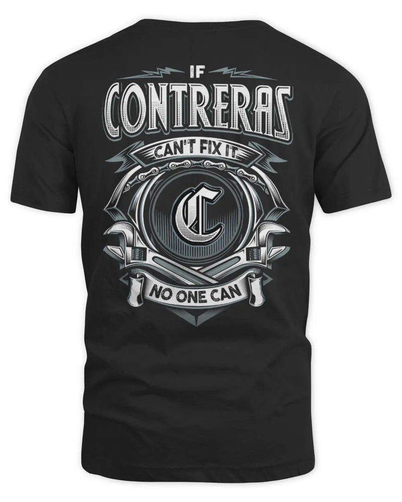 CONTRERAS AP81-K4-626 - Personalized Ahmed Quote Apparel “If Ahmed Can't Fix It, No One Can” - Unisex Standard T-Shirt - Black