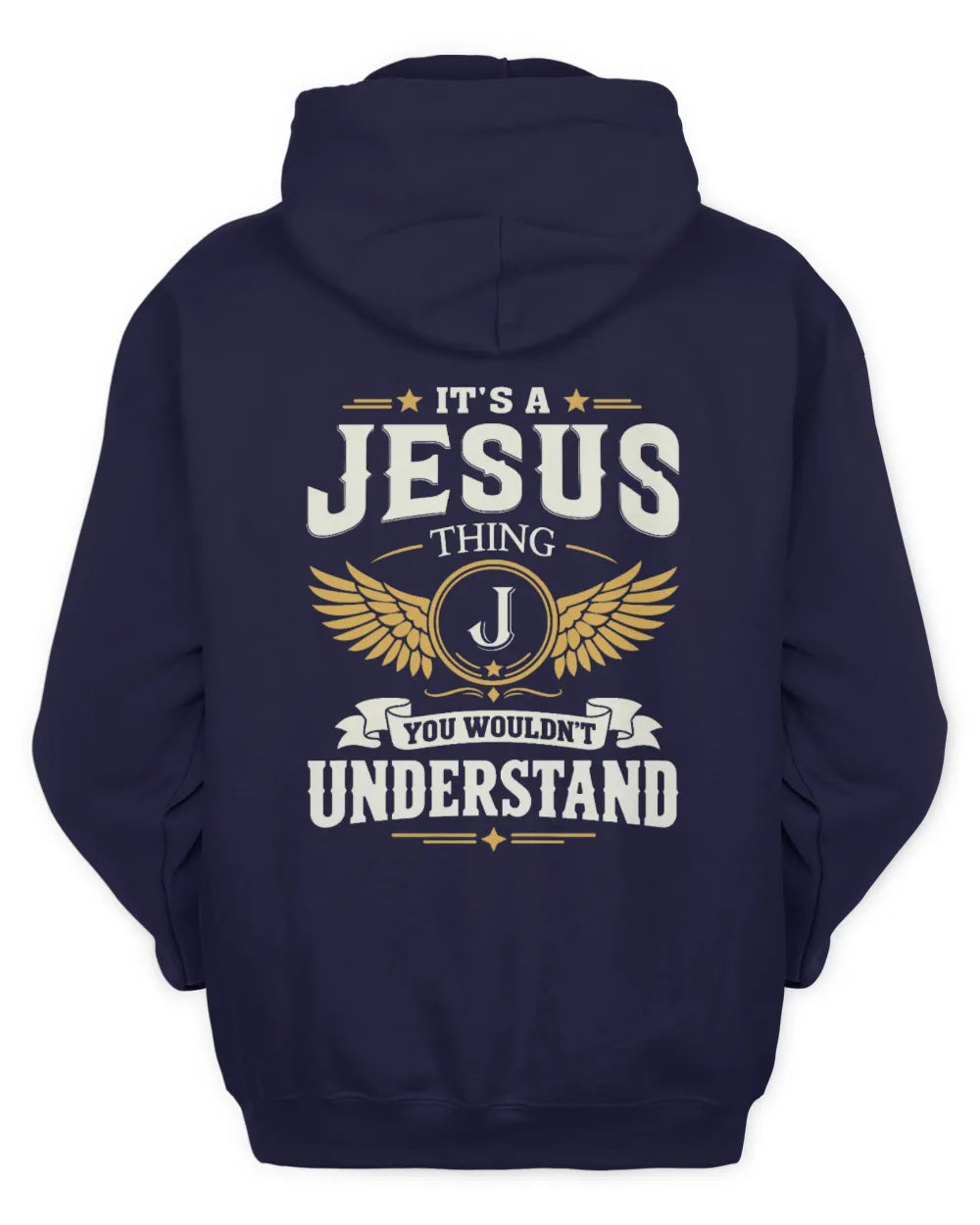 JESUS KT06-M008 It’s a [NAME] Thing – You Wouldn’t Understand | Personalized Vintage T-Shirt - Unisex Hoodie - Navy