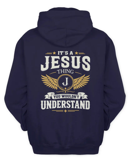 JESUS KT06-M008 It’s a [NAME] Thing – You Wouldn’t Understand | Personalized Vintage T-Shirt - Unisex Hoodie - Navy