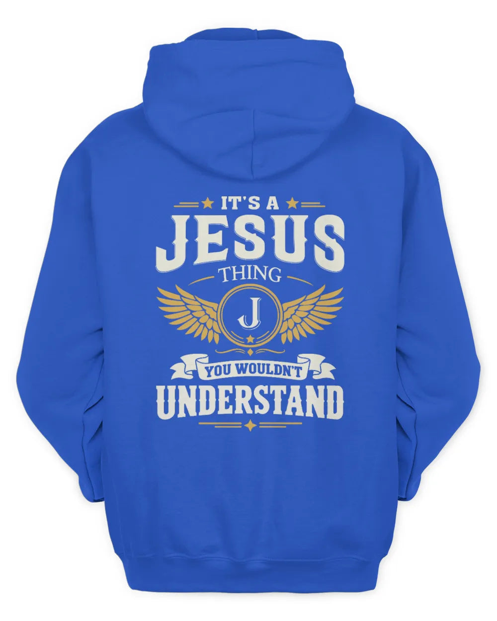 JESUS KT06-M008 It’s a [NAME] Thing – You Wouldn’t Understand | Personalized Vintage T-Shirt - Unisex Hoodie - Royal